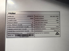 Load image into Gallery viewer, Haier HRF680YPC 680 L French Door Fridge – Black, Ice &amp; Water