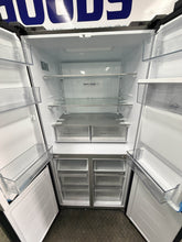 Load image into Gallery viewer, Haier HRF580YHC 508 L Quad-Door Fridge – Dark Stainless, Ice &amp; Water