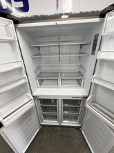 Load image into Gallery viewer, Fisher &amp; Paykel RF605QZUVB1 538 L Quad-Door Fridge – Black Glass, Ice &amp; Water