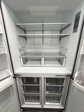 Load image into Gallery viewer, Fisher &amp; Paykel RF605QZUVB1 538 L Quad-Door Fridge – Black Glass, Ice &amp; Water