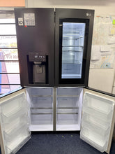Load image into Gallery viewer, LG GF-V910MBL 910-Litre French Door Refrigerator – Matte Black