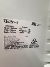 Load image into Gallery viewer, Westinghouse RJ422V‑R 420L Top‑Mount Fridge Freezer