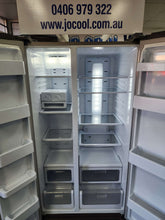 Load image into Gallery viewer, Samsung 600L Double Door Fridge Freezer Silver