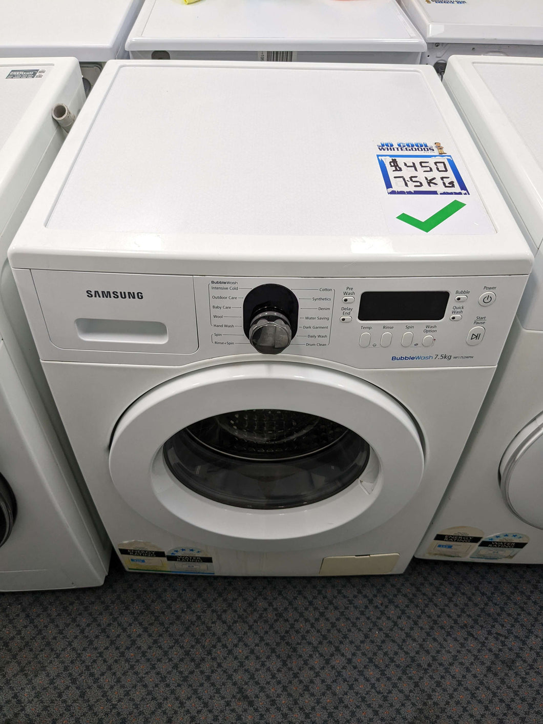 Samsung 7.5kg Front Load Washer