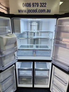 Samsung 719L Four Door Fridge Freezer Black